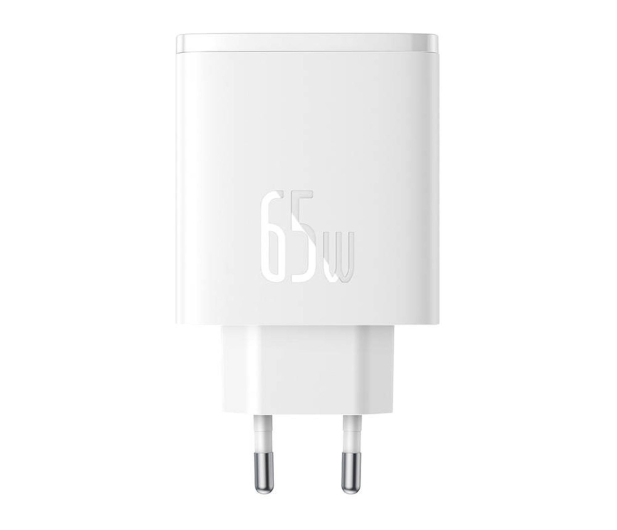 Baseus OS-Cube Pro Fast Charger 2C+U 65W EU White - 1348147 - zdjęcie